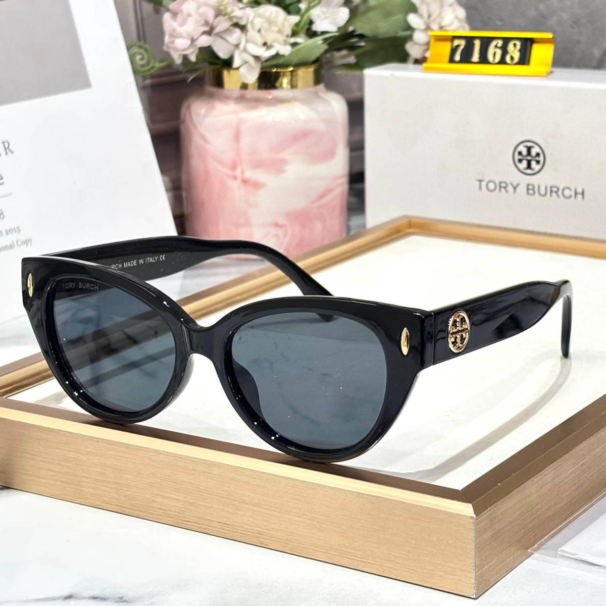 Tory Burch Black Premium Women's Sunglasses-0