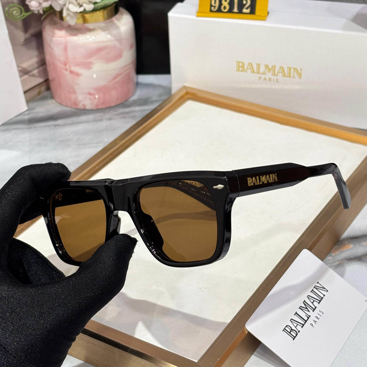 Balmain Brown Luxury Sunglasses-1