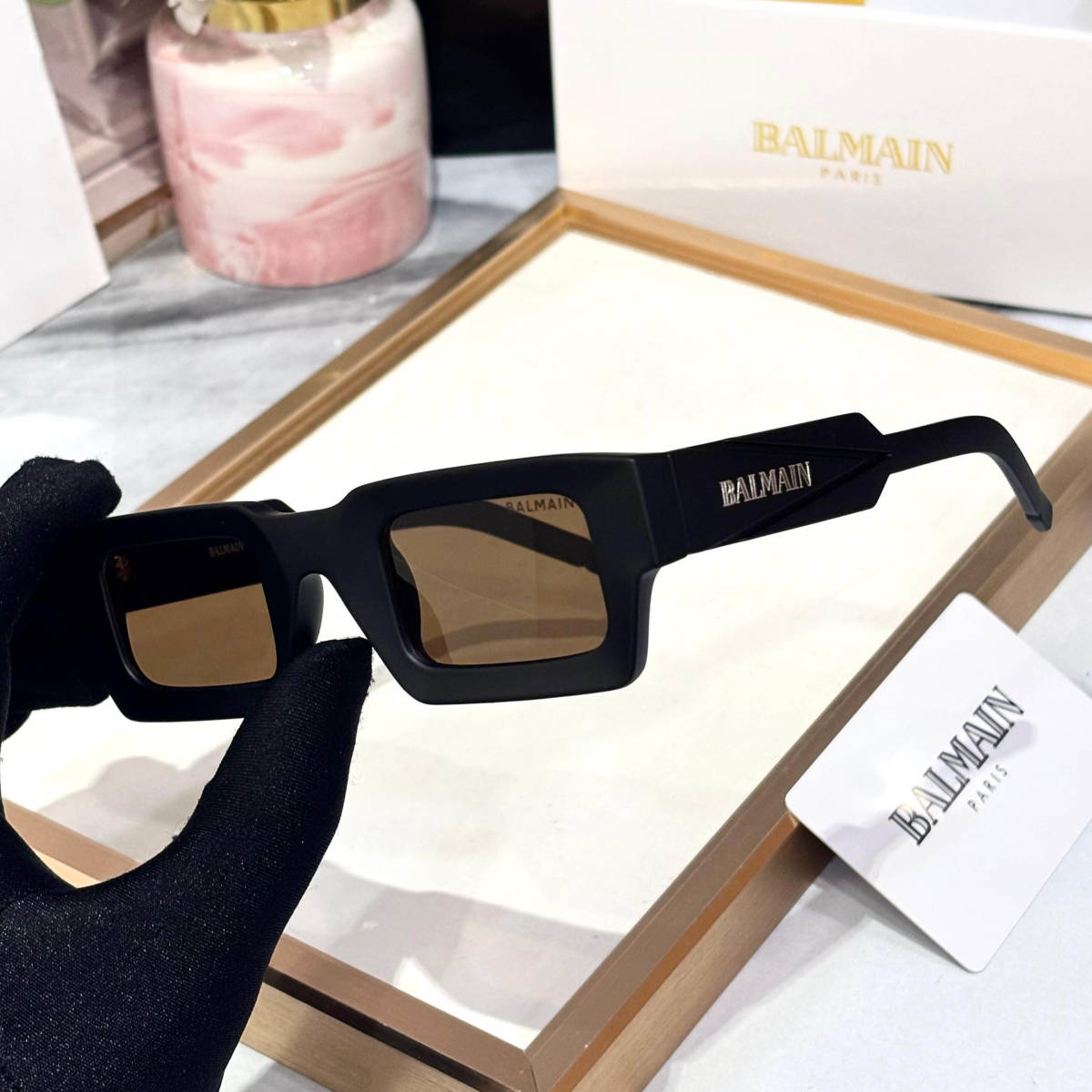 Balmain Brown Luxury Sunglasses-1