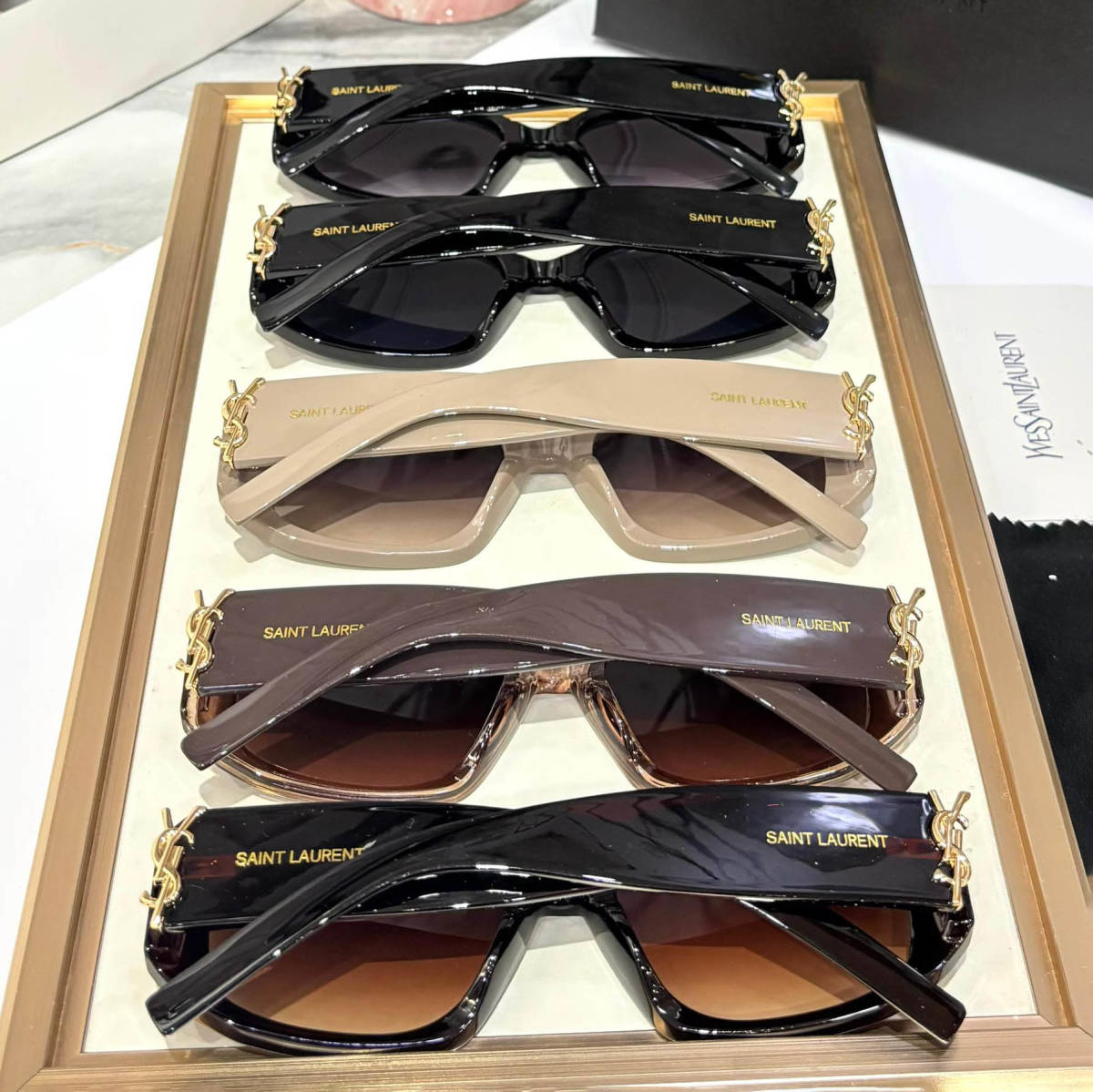 Ysl Brown Premium Women's Sunglasses-3