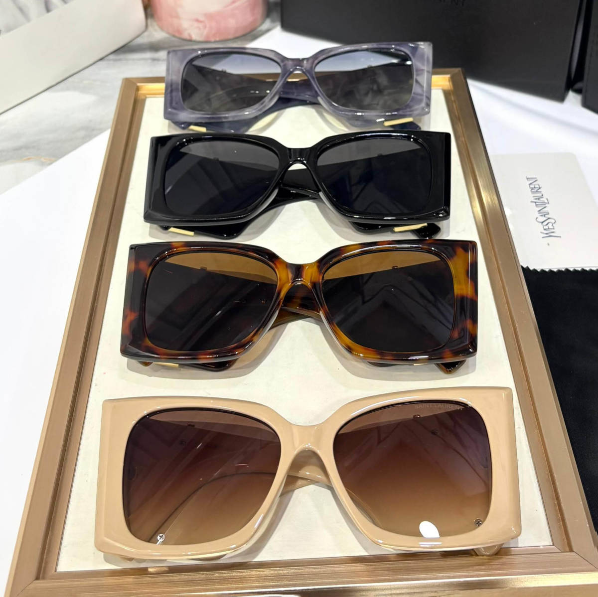 Ysl Black Premium Women's Sunglasses-2