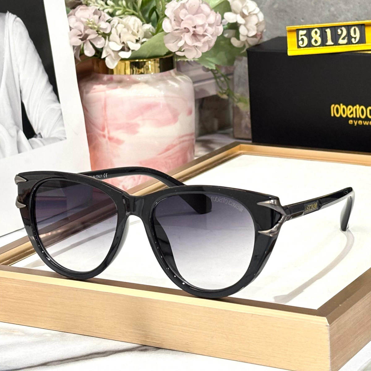 Roberto Cavalli Blue Premium Women's Sunglasses-0