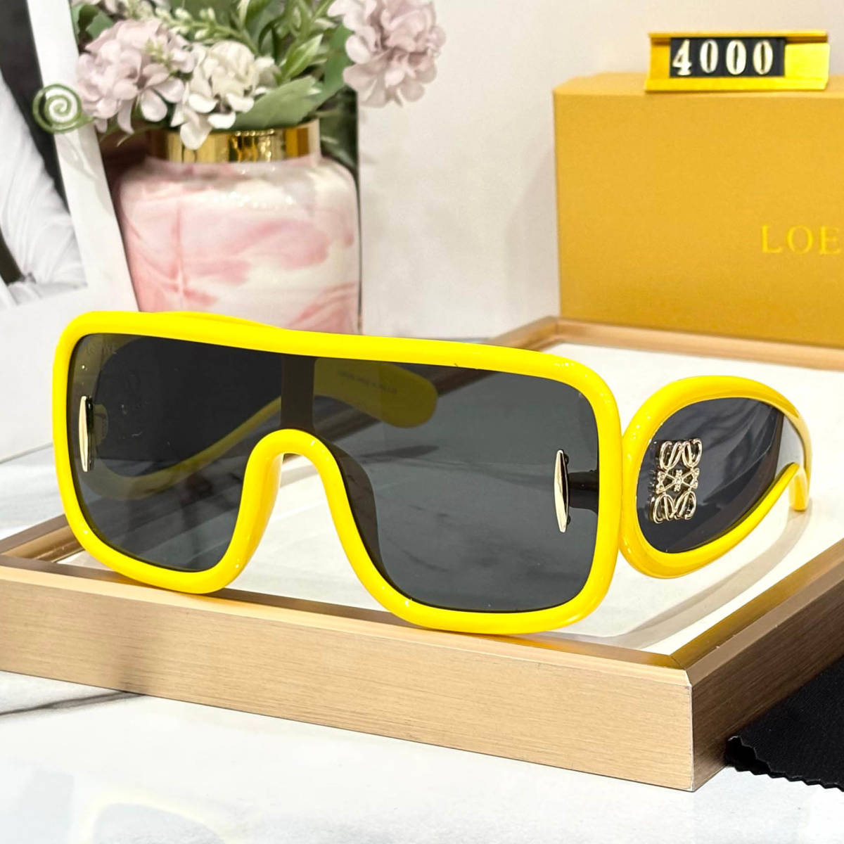 Loewe Yellow Premium Women's Sunglasses-0