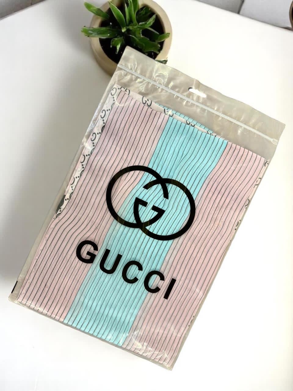 Gucci Designer Multicolor Silk Stole-3