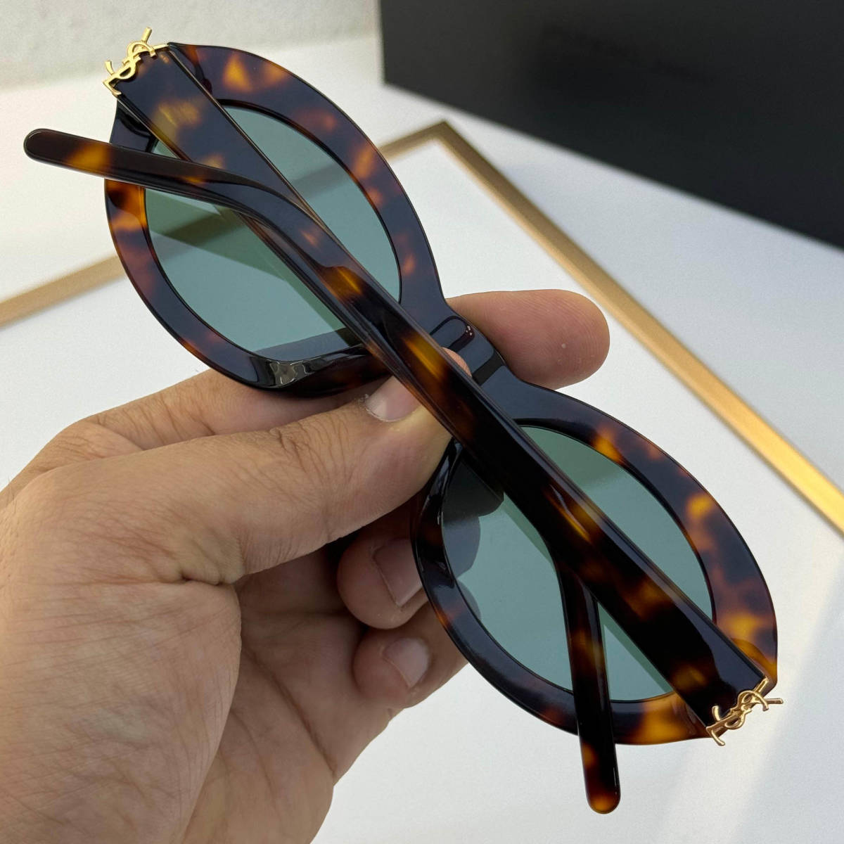 Ysl Brown Premium Women's Sunglasses-3