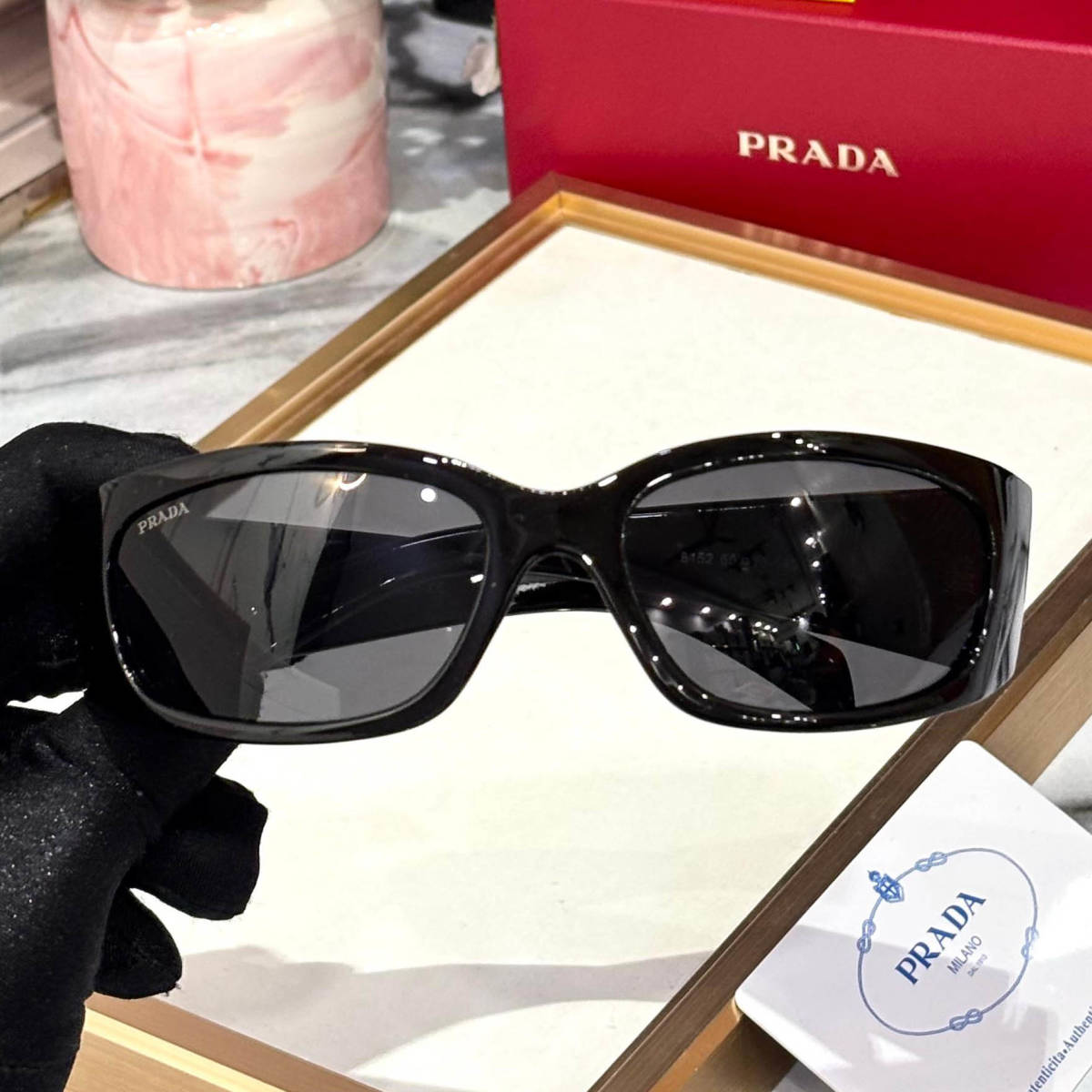 Prada Black Luxury Sunglasses-4