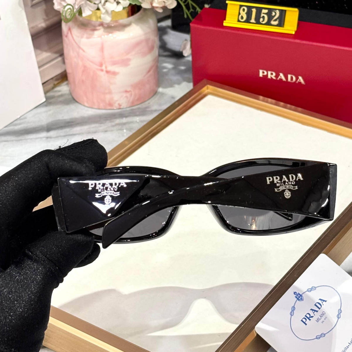 Prada Black Luxury Sunglasses-5
