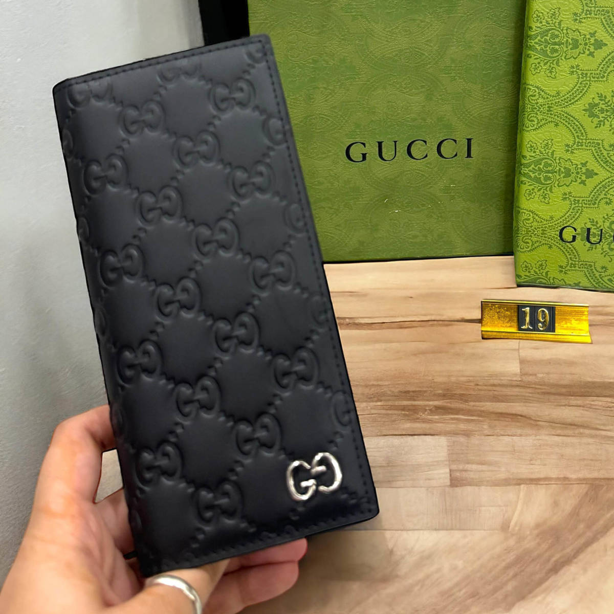 Gucci GG Supreme Monogram Long Wallet-0