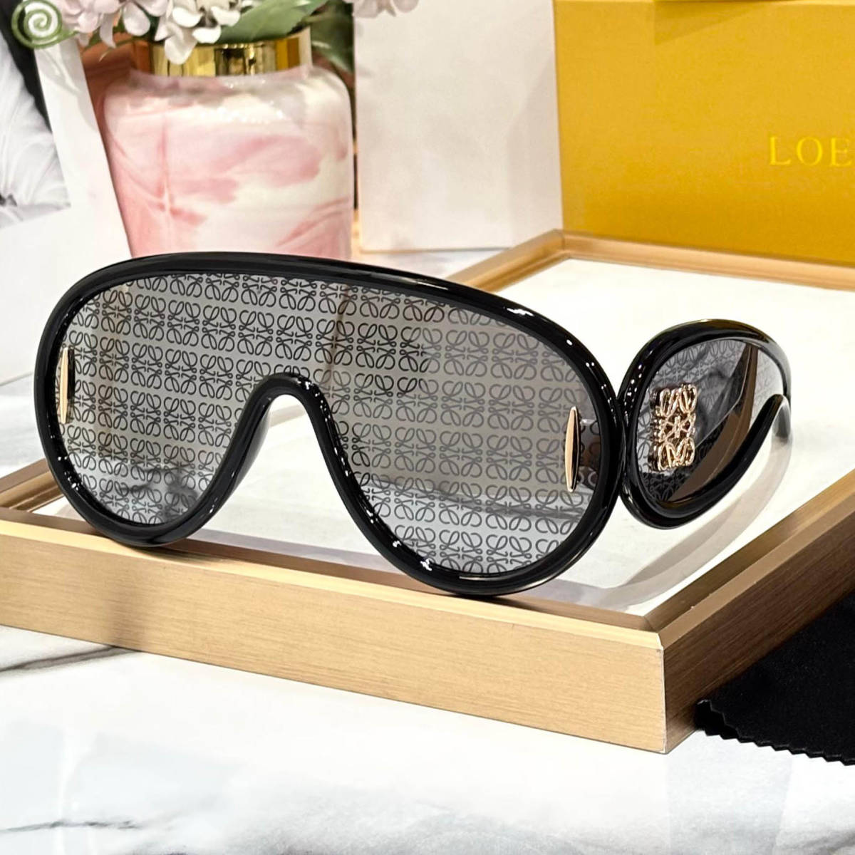 Loewe Black Premium Women's Sunglasses-0