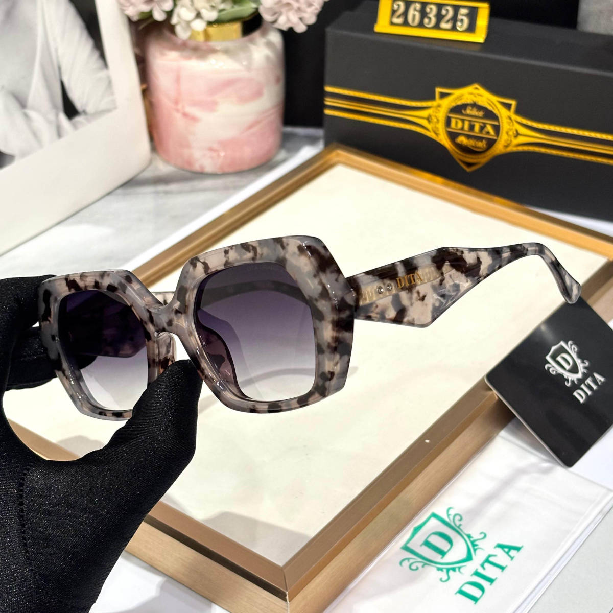 Dita Purple Premium Women's Sunglasses-1