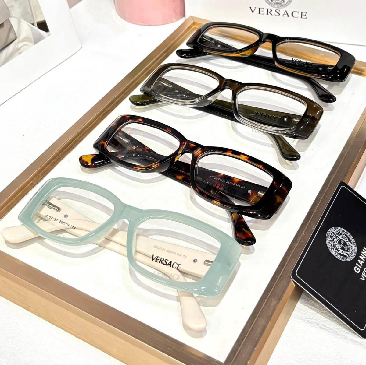 Versace Blue Premium Women's Sunglasses-2