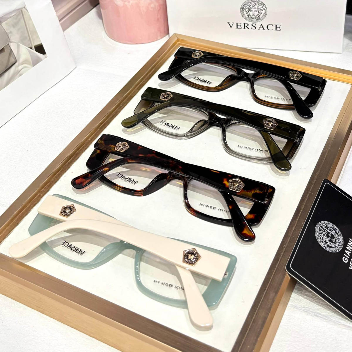 Versace Blue Premium Women's Sunglasses-4