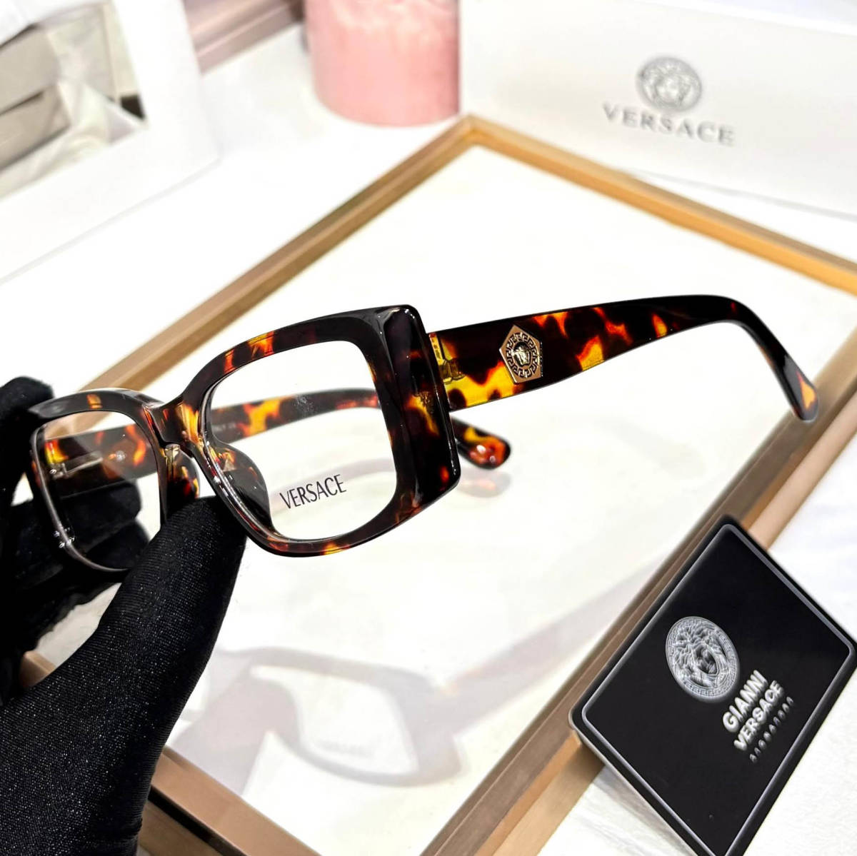 Versace Brown Premium Women's Sunglasses-1