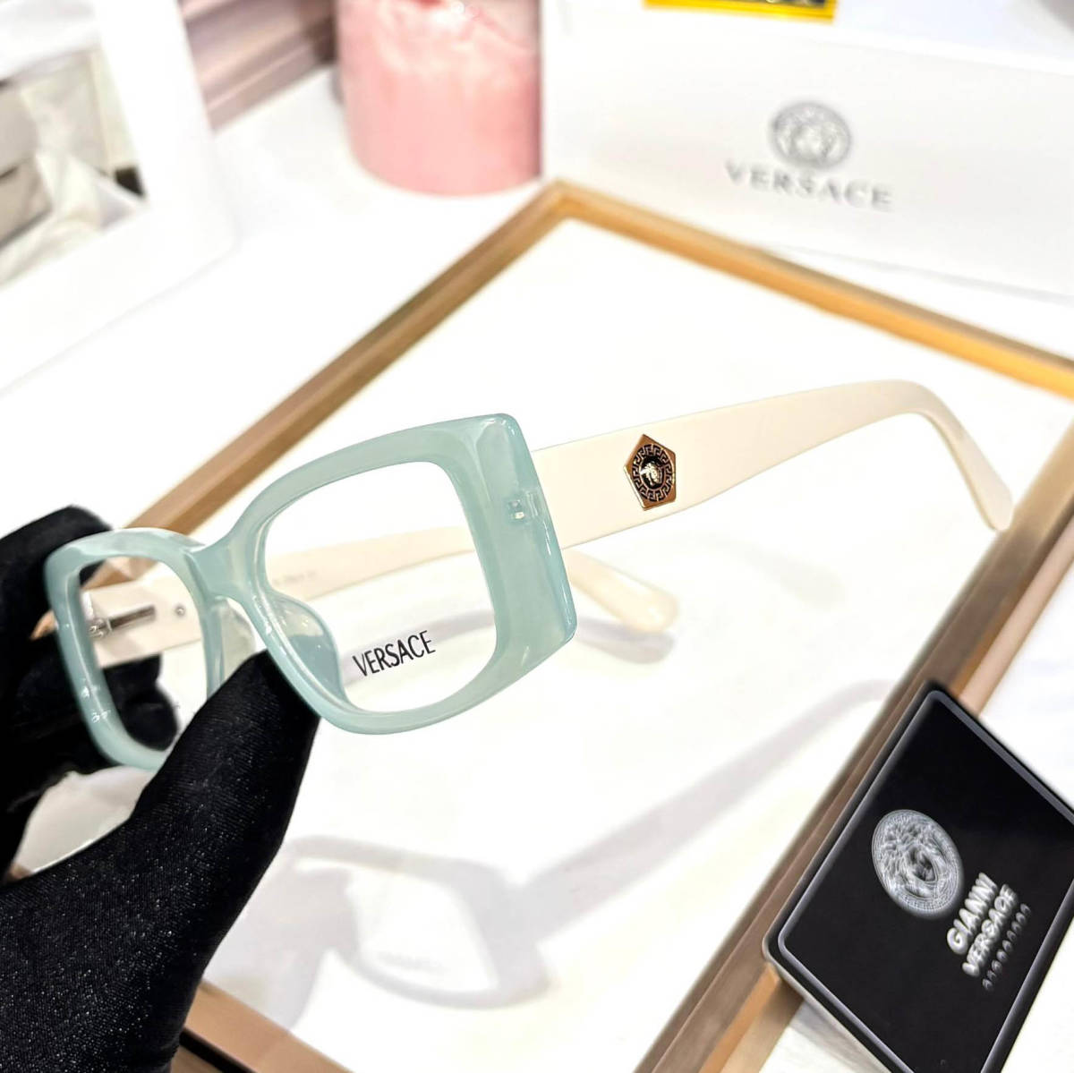 Versace Blue Premium Women's Sunglasses-1