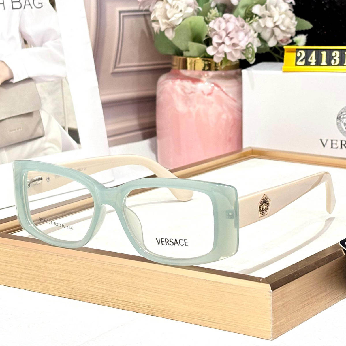 Versace Blue Premium Women's Sunglasses-0