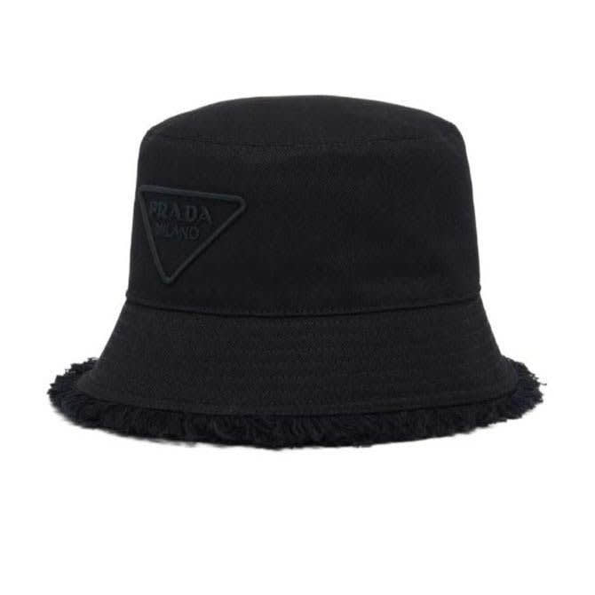 Prada Black Premium Bucket Hat-0