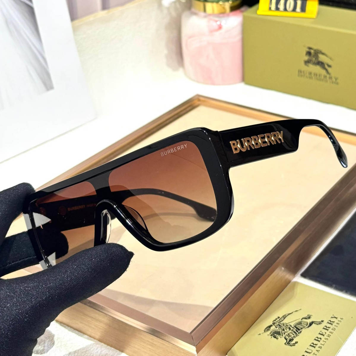 Burberry Brown Luxury Sunglasses-1