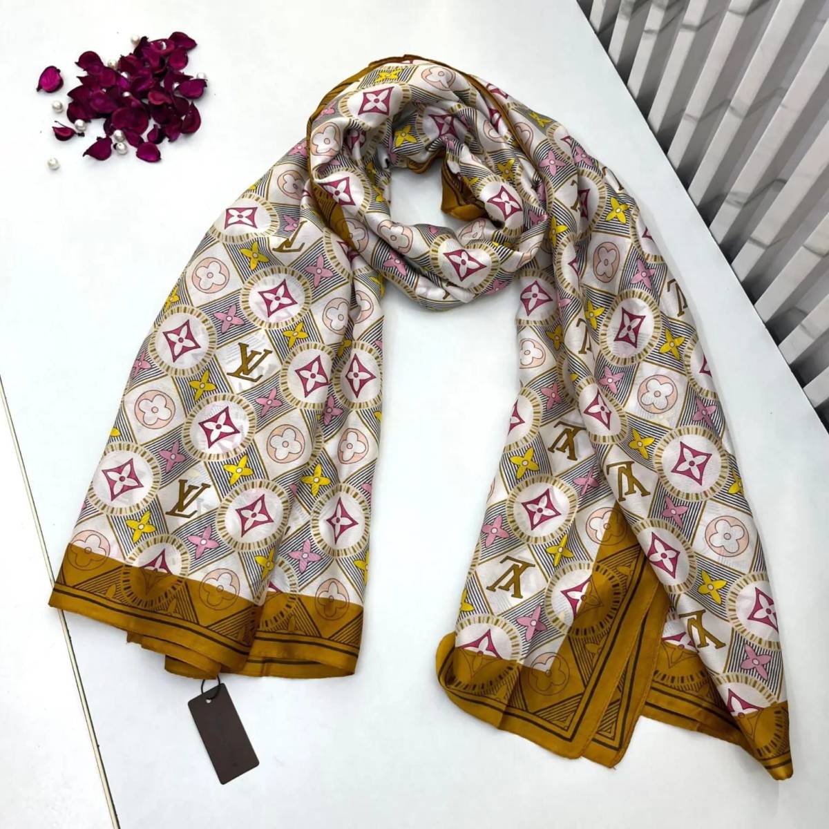 Louis Vuitton Premium Quality Multicolor Silk Stole-0