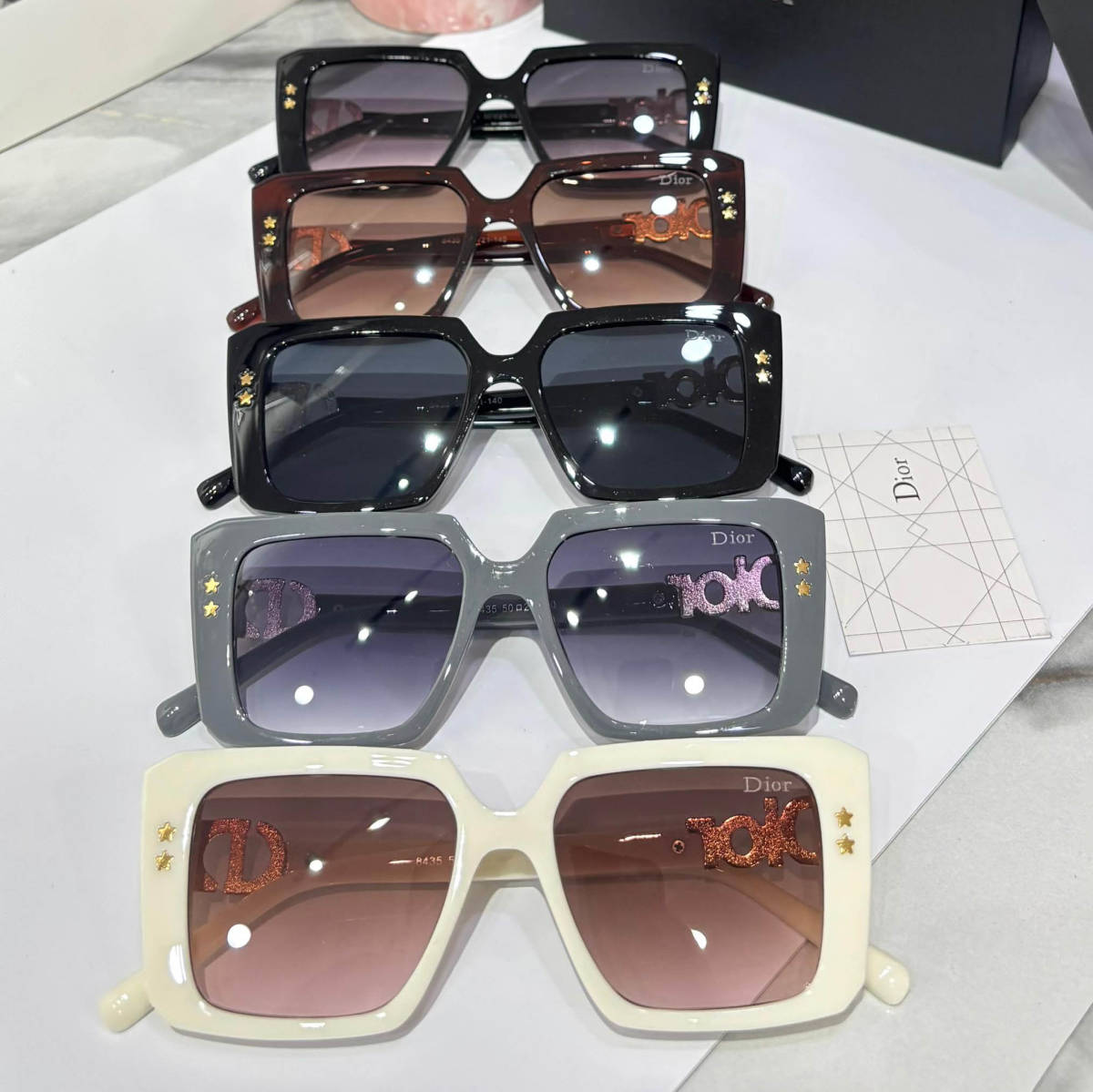 Dior Grey Premium Women's Sunglasses-2