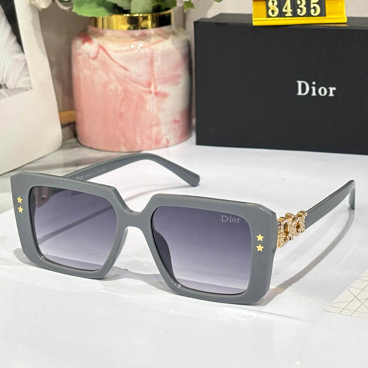 Dior Grey Premium Women's Sunglasses-0