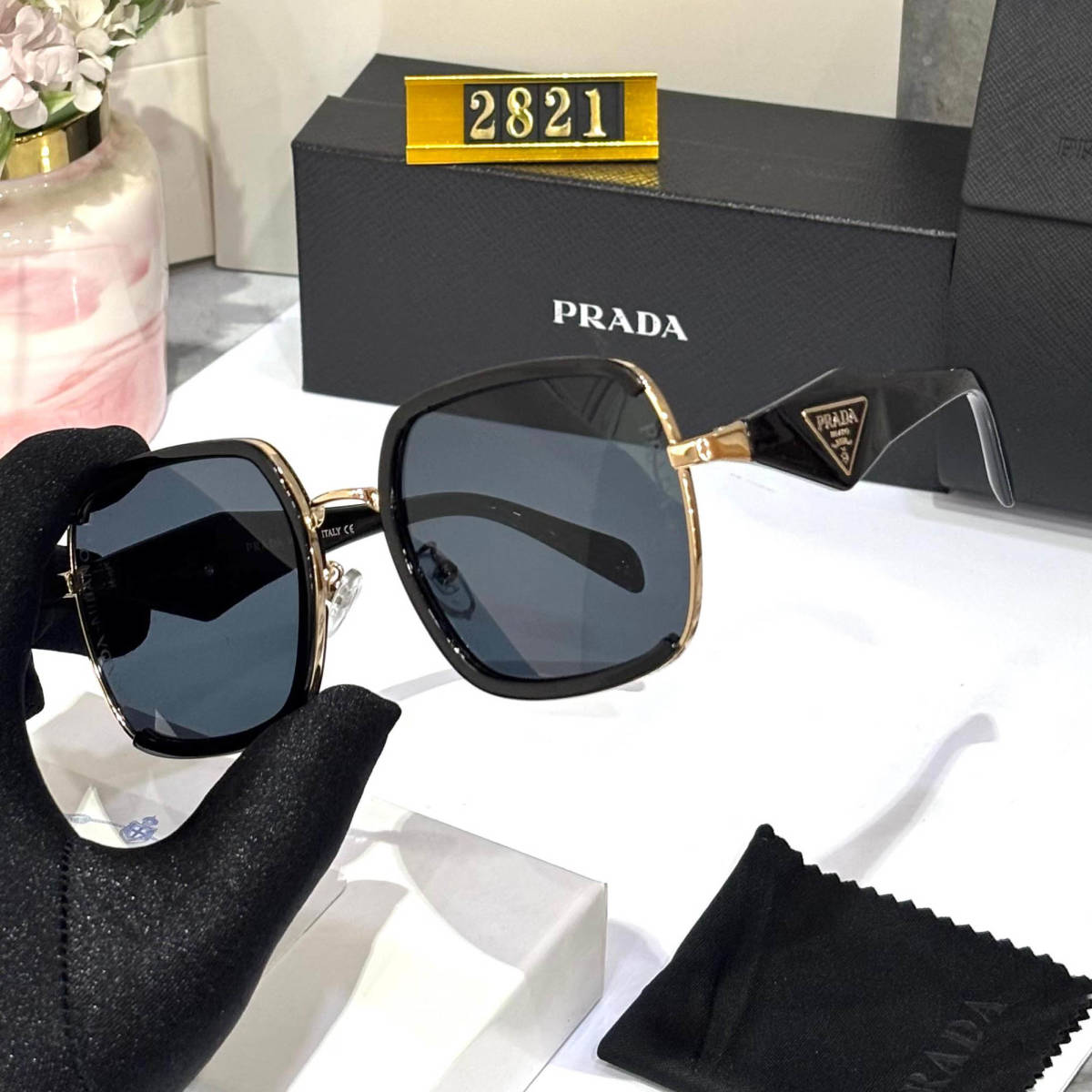 Prada Black Luxury Sunglasses-1