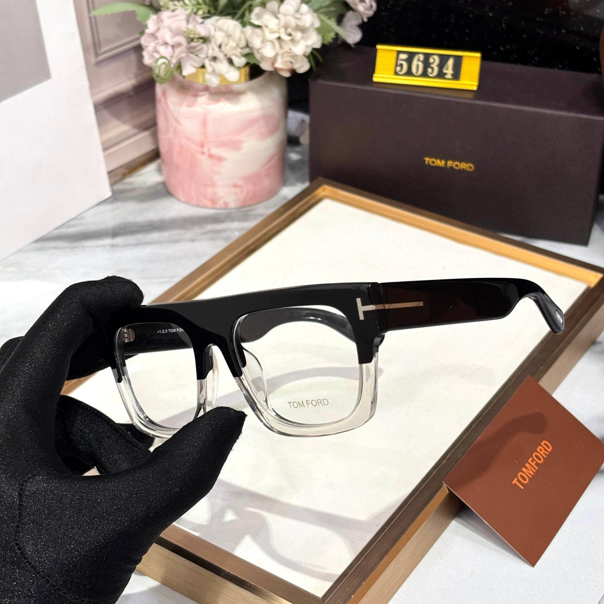 Tom Ford Black & White Luxury Sunglasses-1