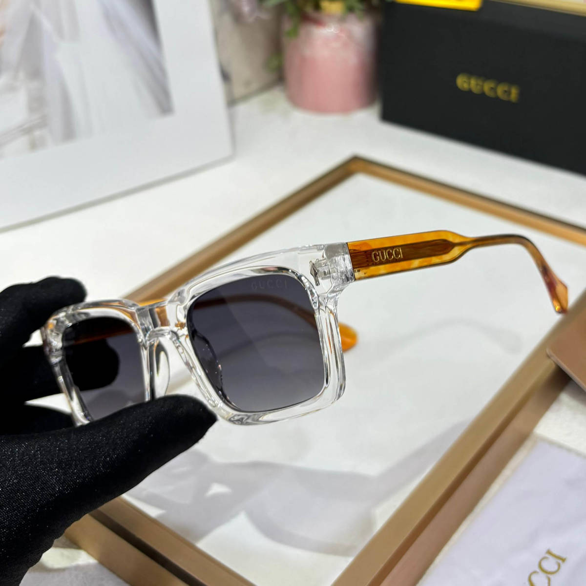 Gucci Golden Luxury Sunglasses-2