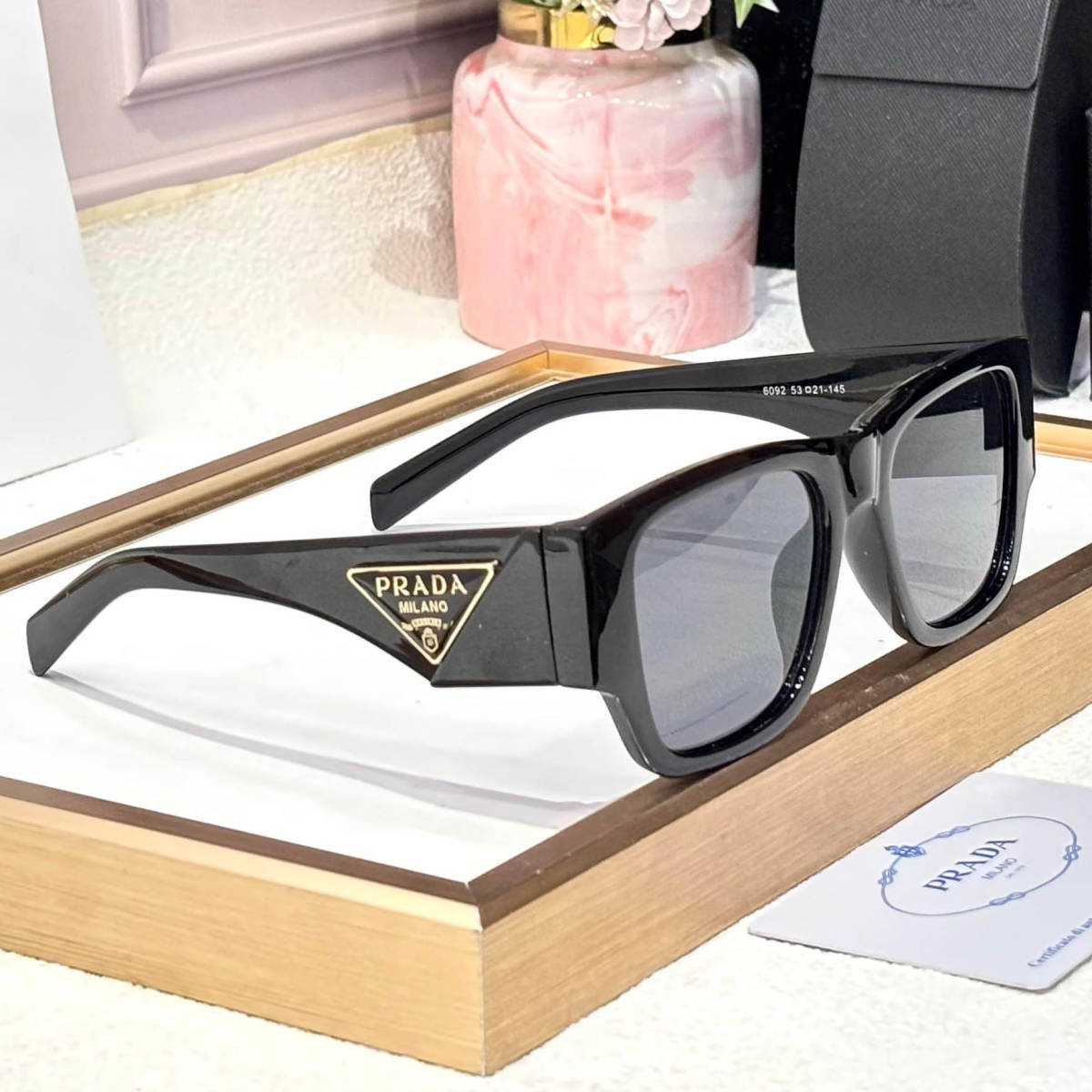 Prada Black Luxury Sunglasses-1