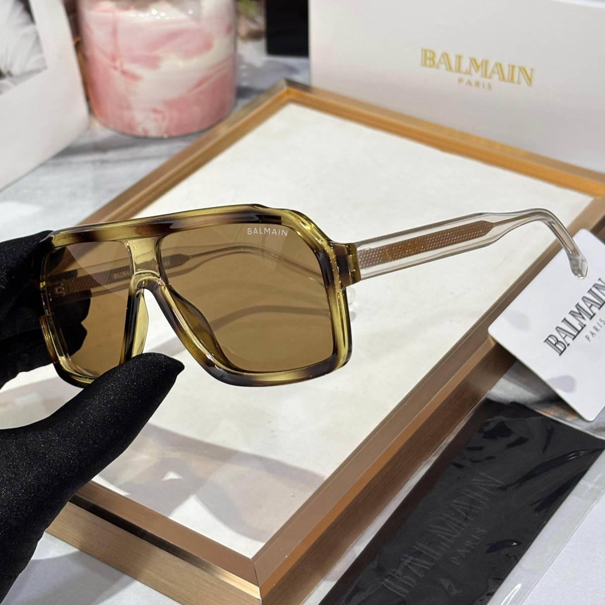 Balmain Brown Luxury Sunglasses-1