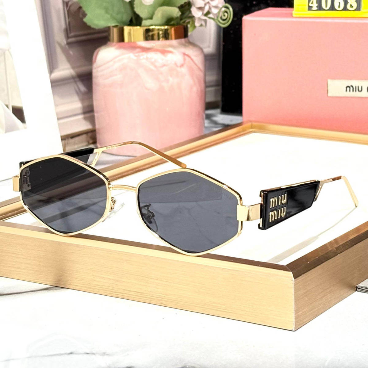 Miu Miu Black Premium Women's Sunglasses-0