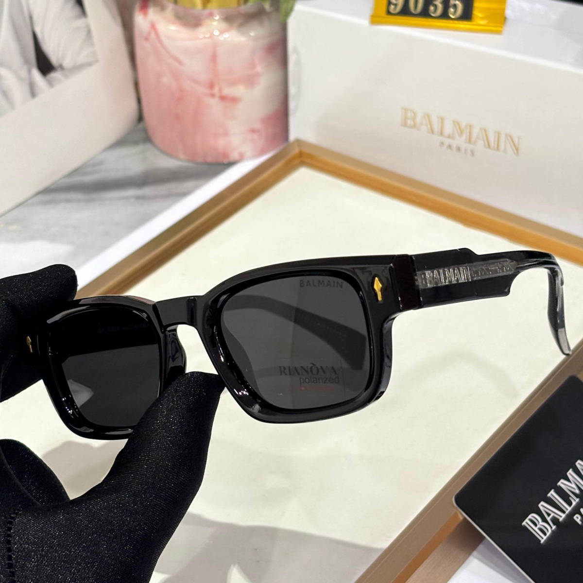 Balmain Black Luxury Sunglasses-1