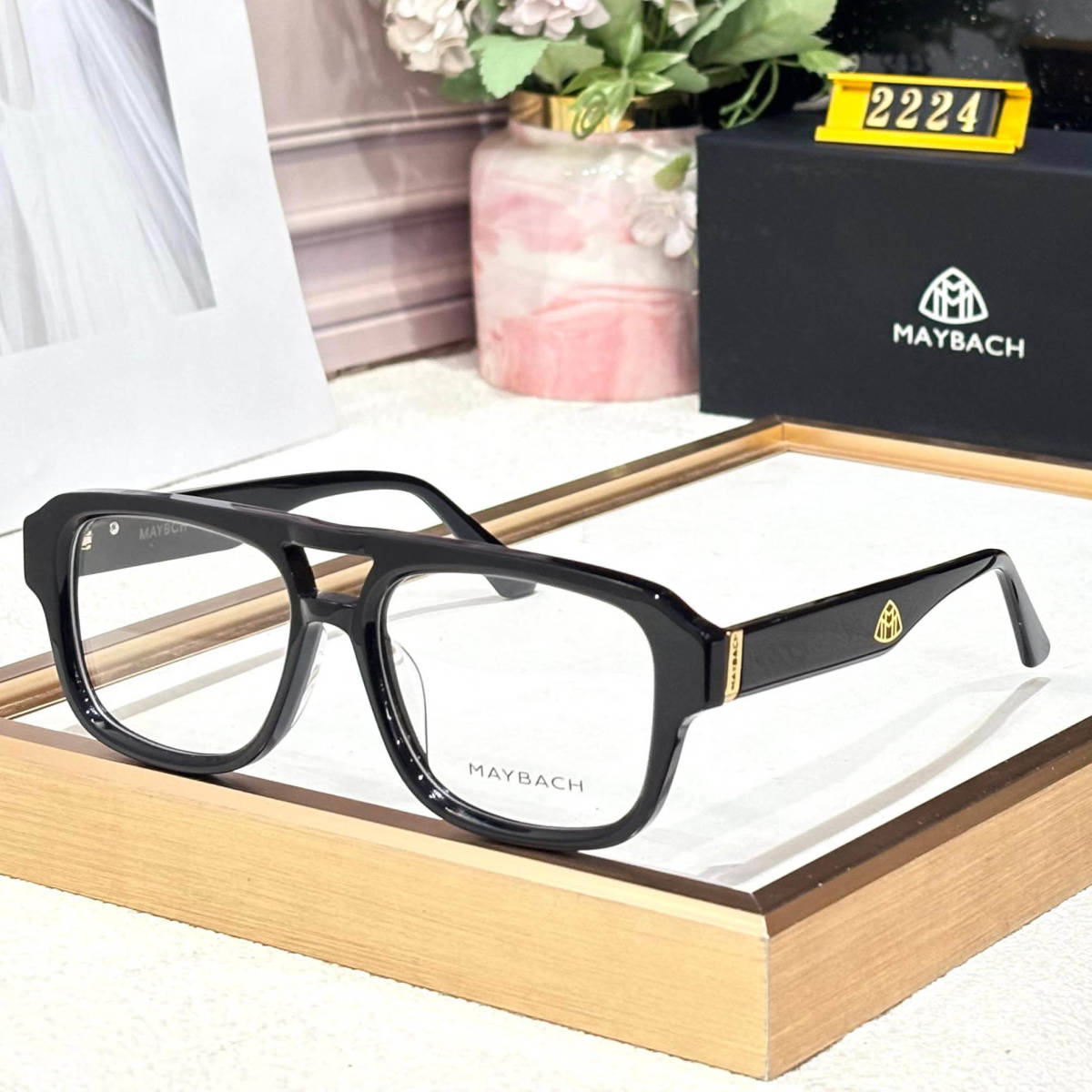 Maybach Black & Golden Luxury Sunglasses-0