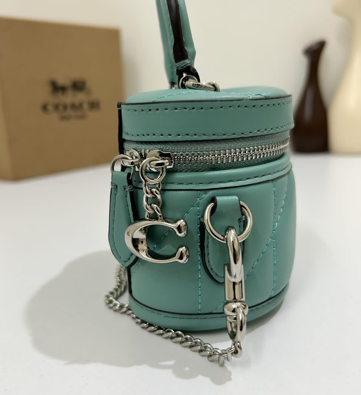 Coach Authentic Leather Trail Bag-2