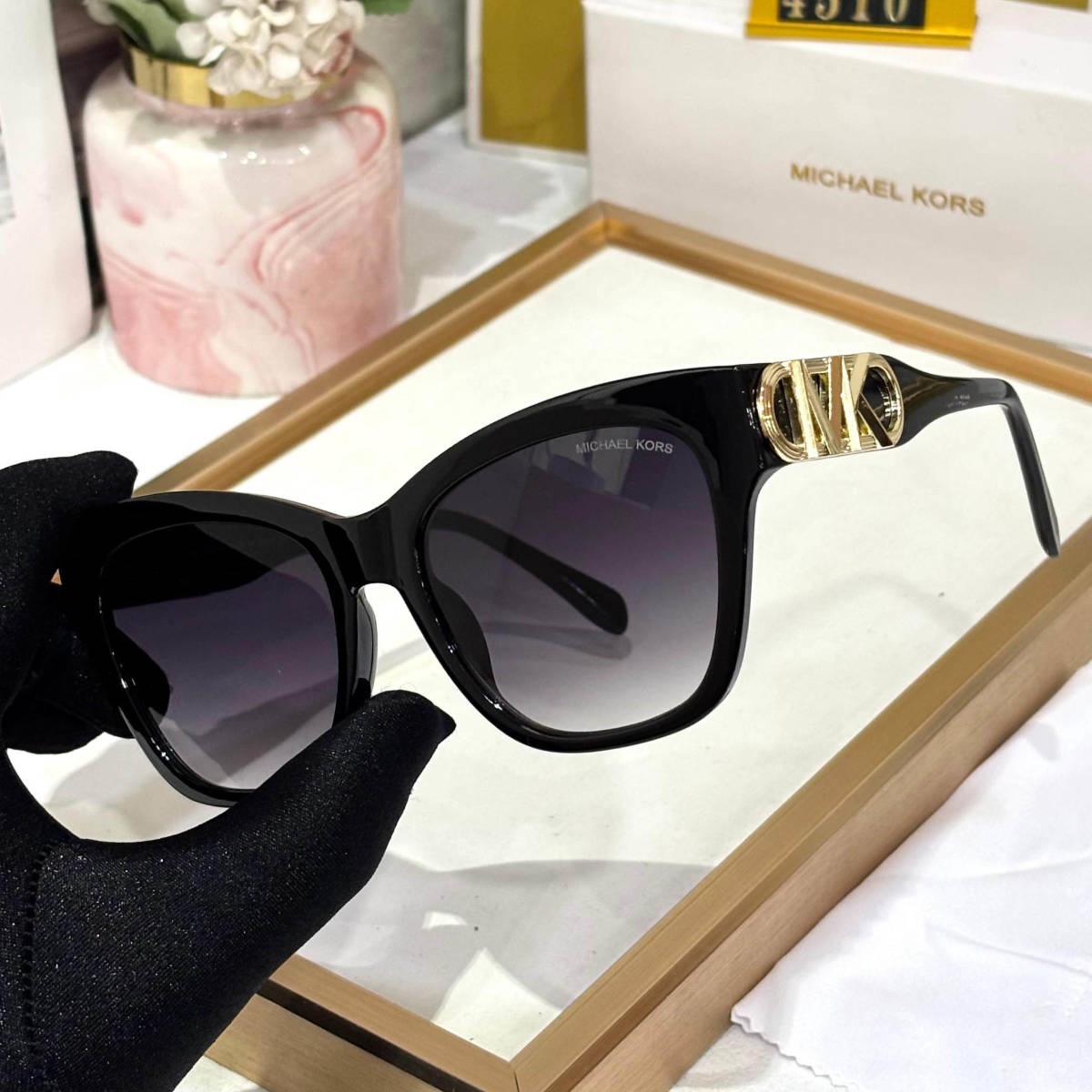 Michael Kors Black & Blue Luxury Sunglasses-1