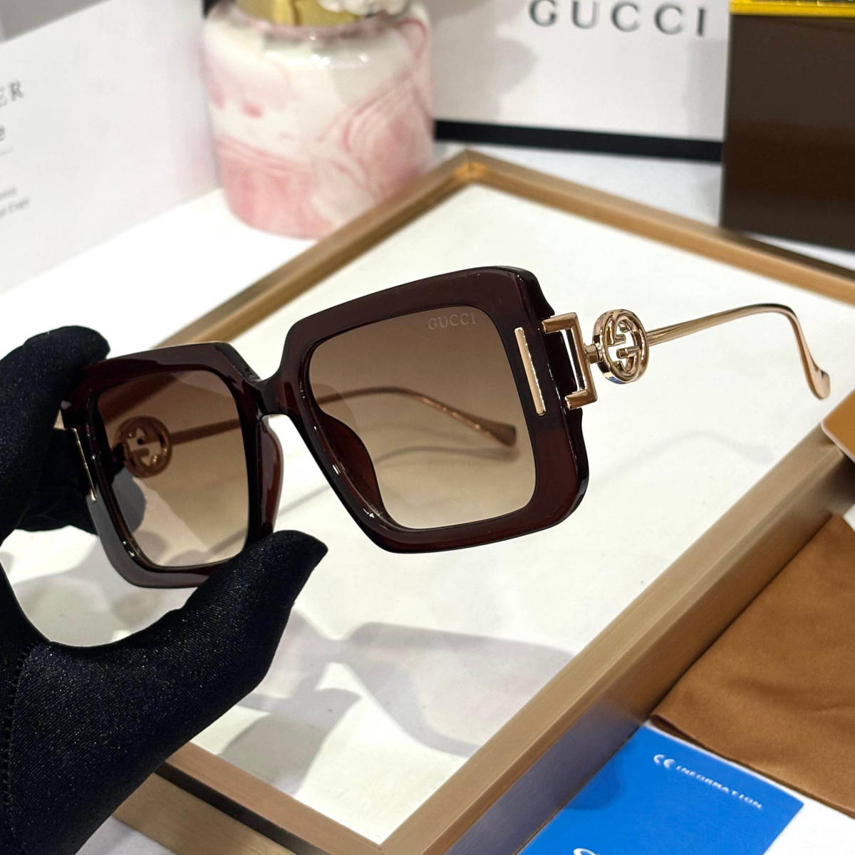 Gucci Brown Premium Women's Sunglasses-1