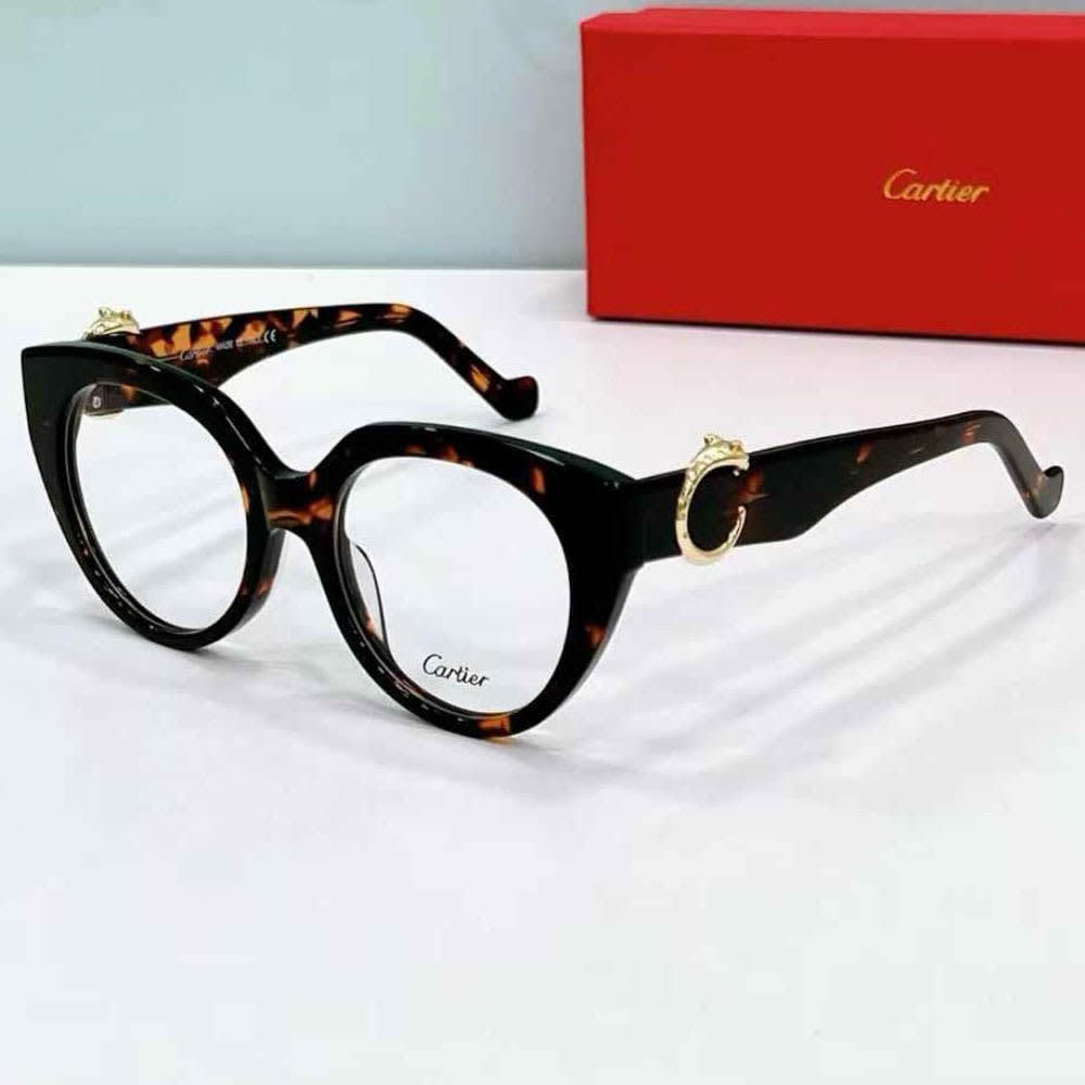 Cartier Black & Golden Premium Women's Sunglasses-0