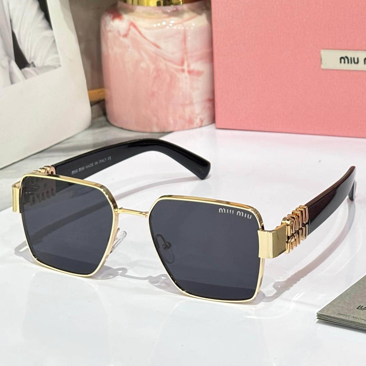 Miu Miu Black Premium Women's Sunglasses-0