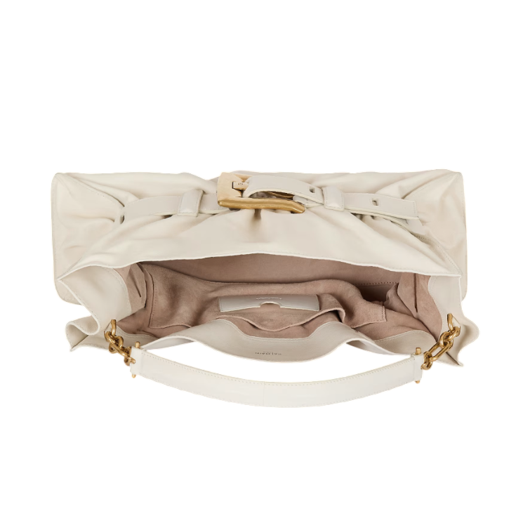 Balmain Anthem White Tote Bag-2