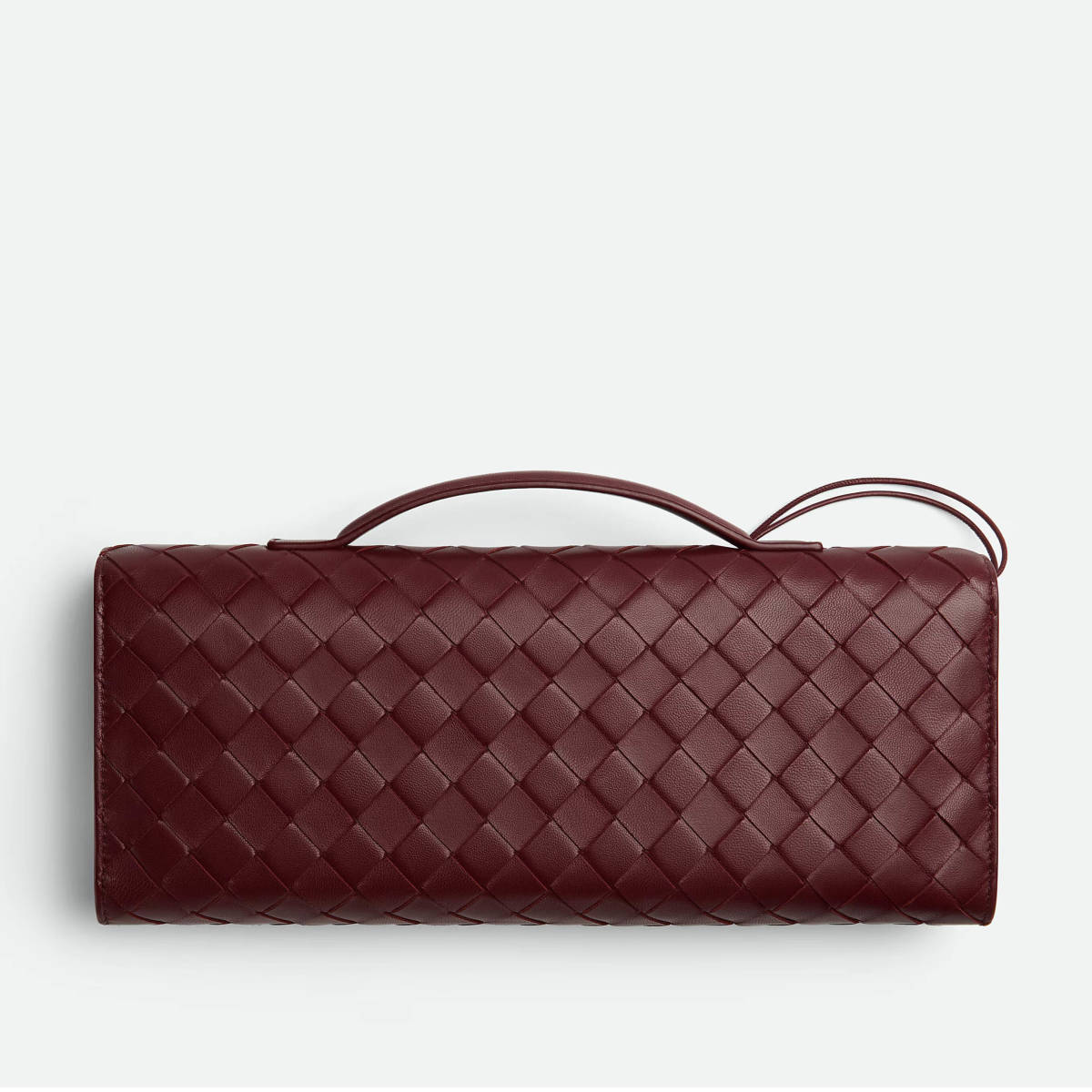 Bottega Veneta Long Andiamo Wine Clutch Bag-1