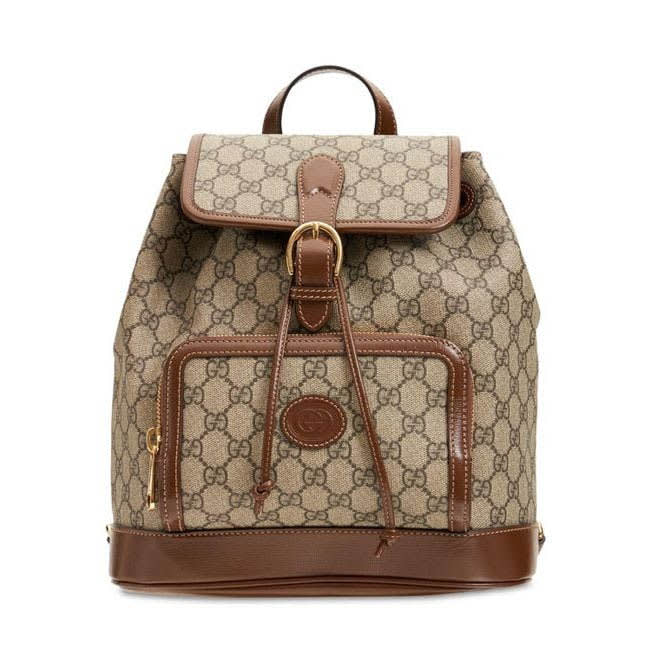 Gucci GG Supreme Backpack-0