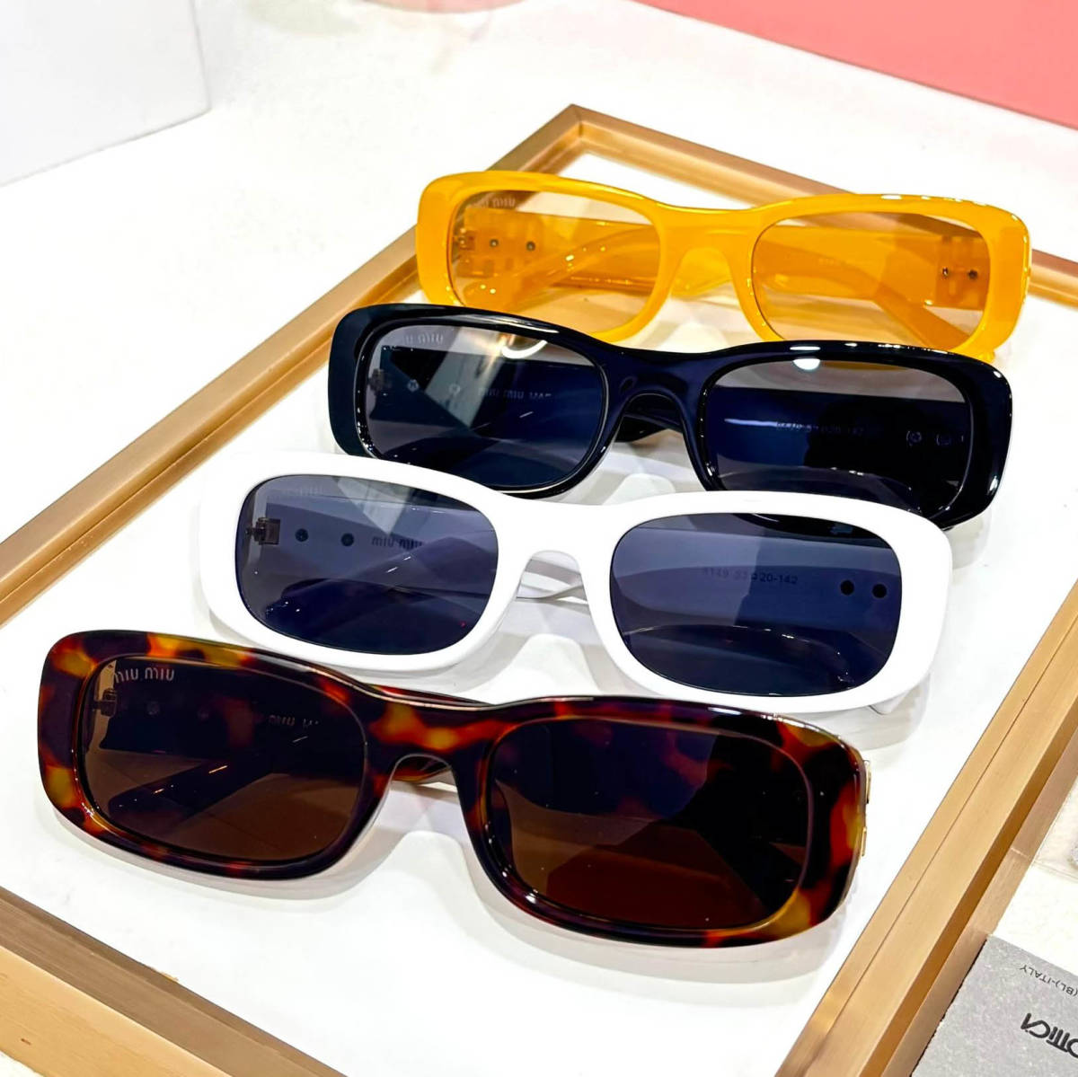 Miu Miu Brown Premium Women's Sunglasses-2