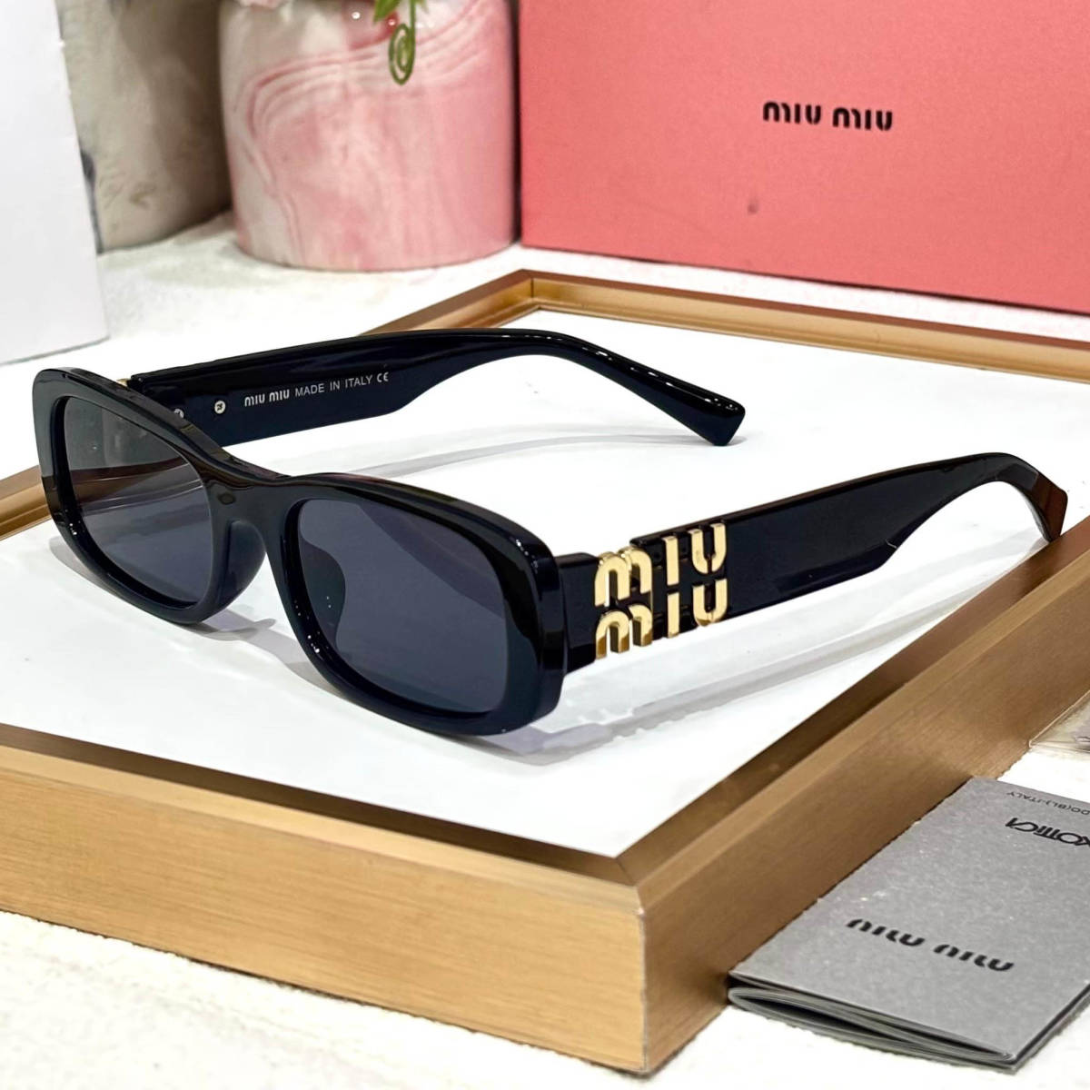 Miu Miu Black Premium Women's Sunglasses-0