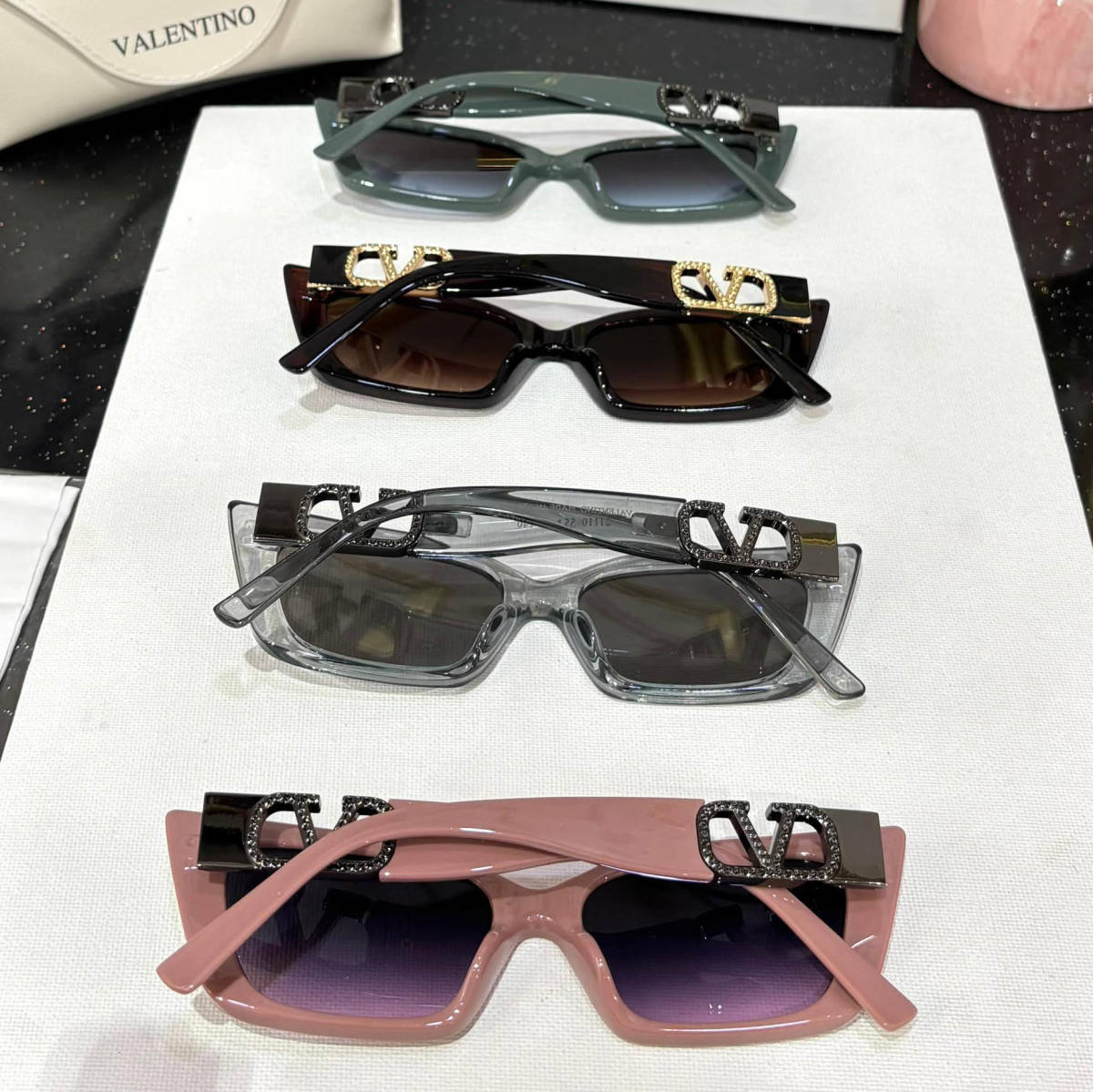 Valentino Transparent Luxury Sunglasses-3