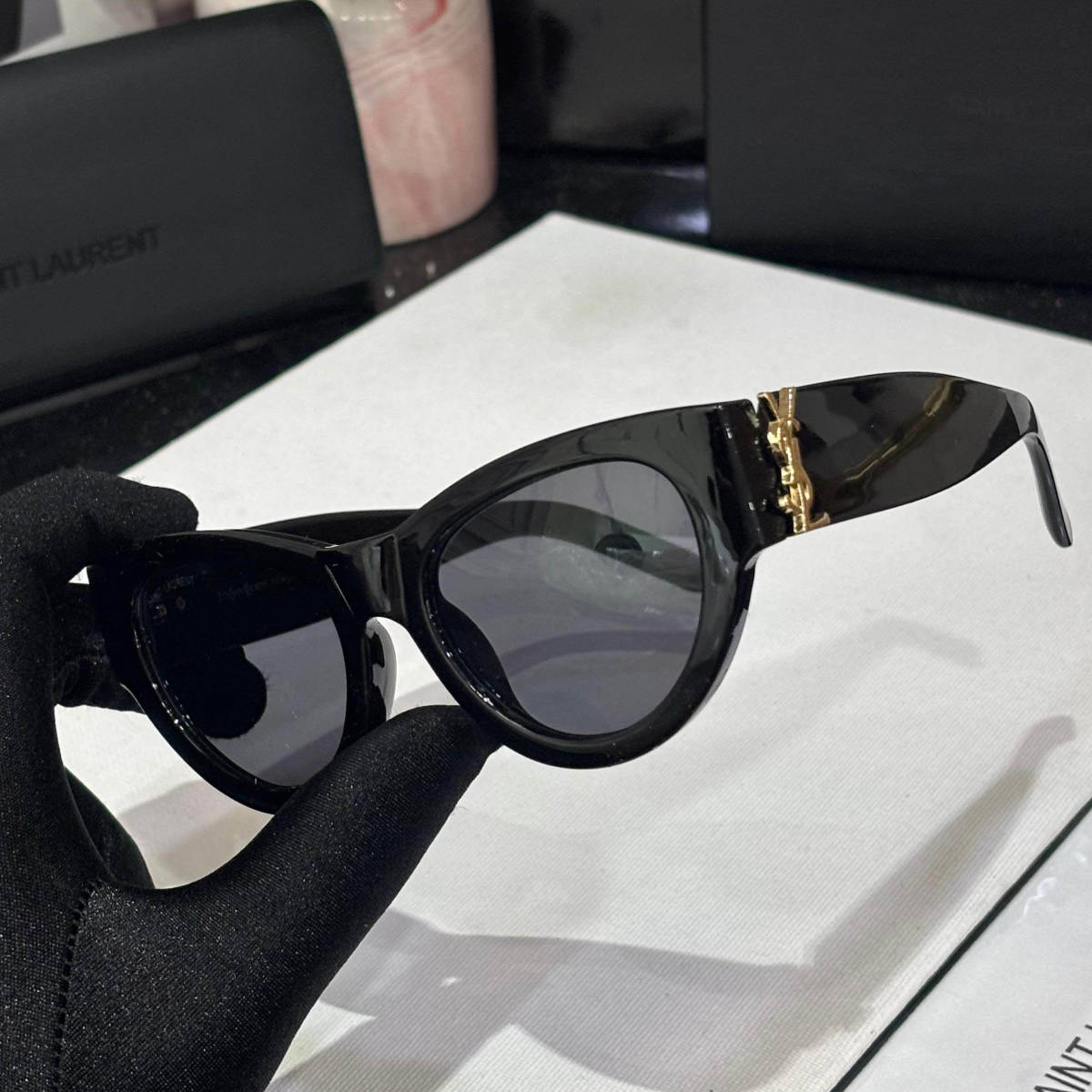 YSL Black Premium Women's Sunglasses-1