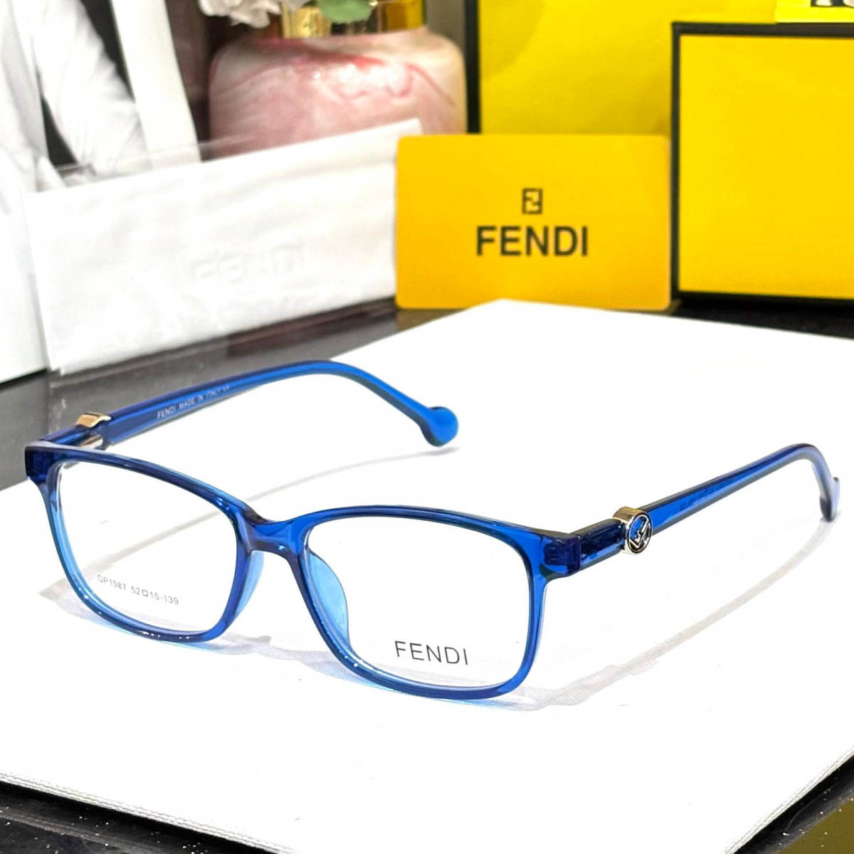 Fendi Blue Premium Women's Sunglasses-0