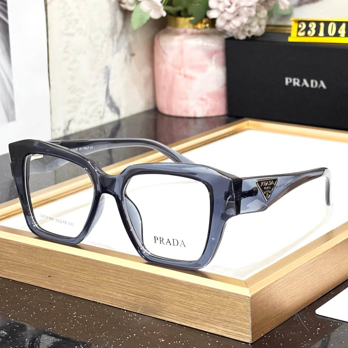 Prada Dark Grey Luxury Sunglasses-0