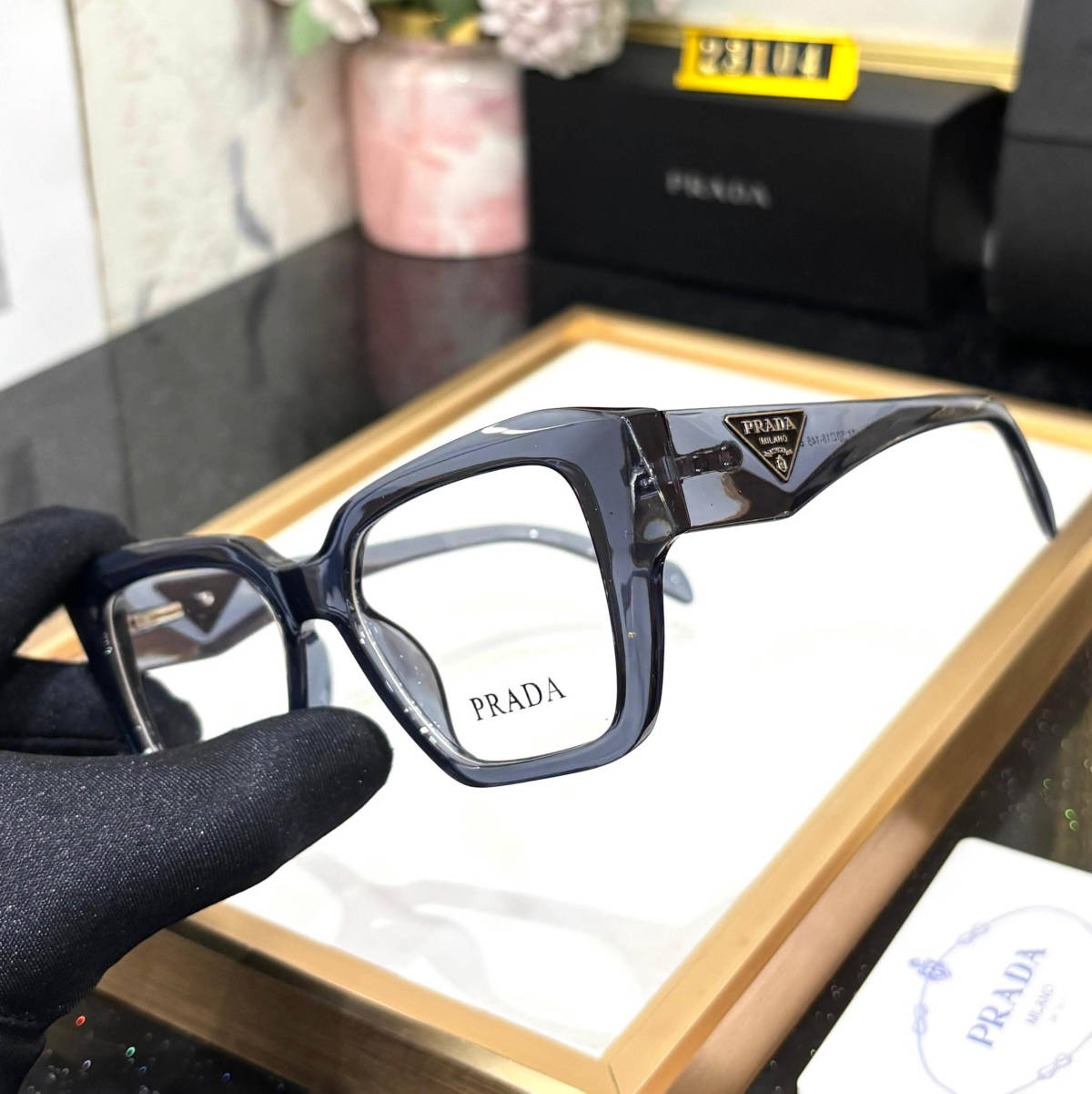 Prada Dark Grey Luxury Sunglasses-1