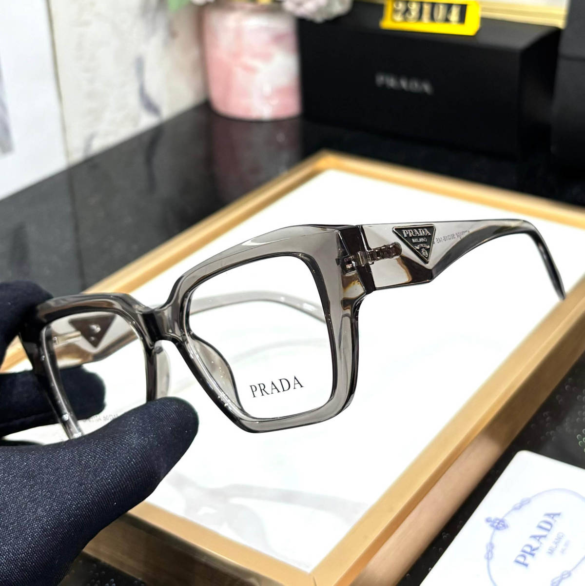 Prada Grey Luxury Sunglasses-1