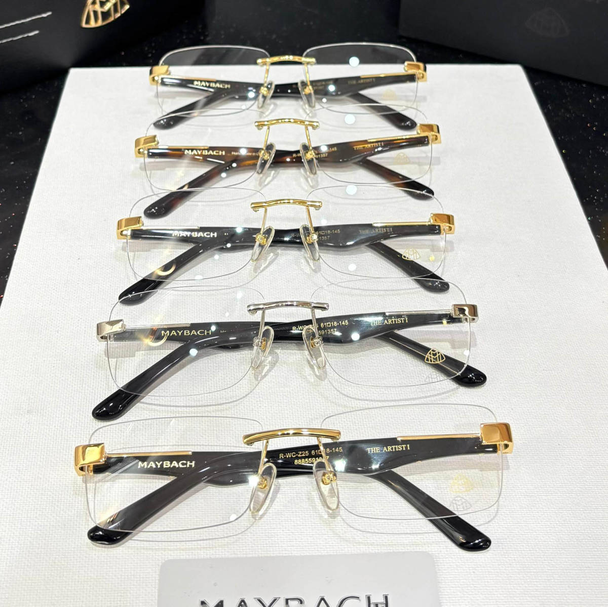 Maybach Black Luxury Sunglasses-2