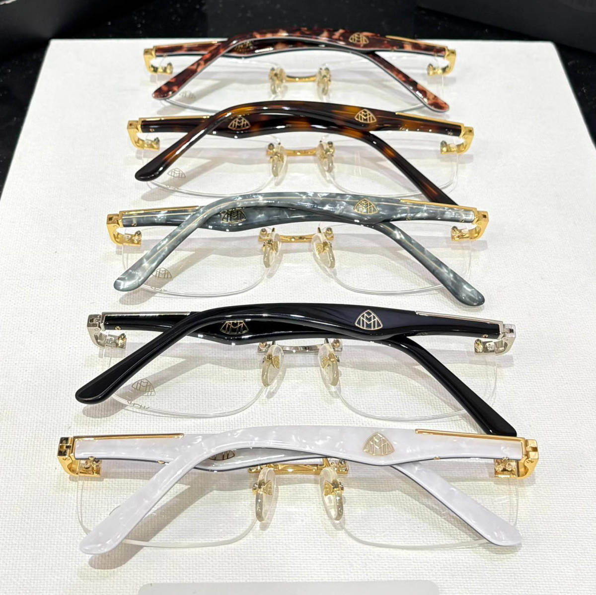 Maybach Black Luxury Sunglasses-3